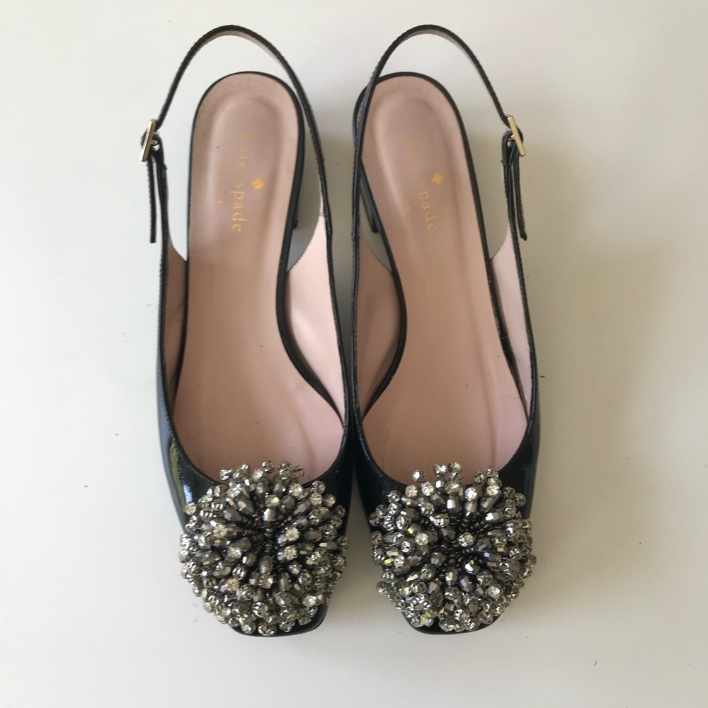 Kate Spade slingback flats Size 37